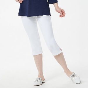 Belle stretchy white jeans